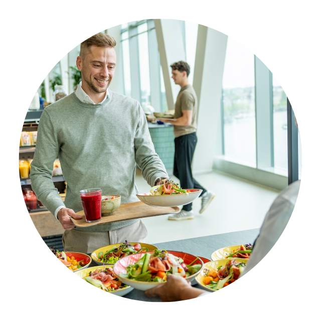 Duurzame bedrijfscatering overheid