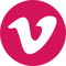 Logo Vimeo Vitam stijl