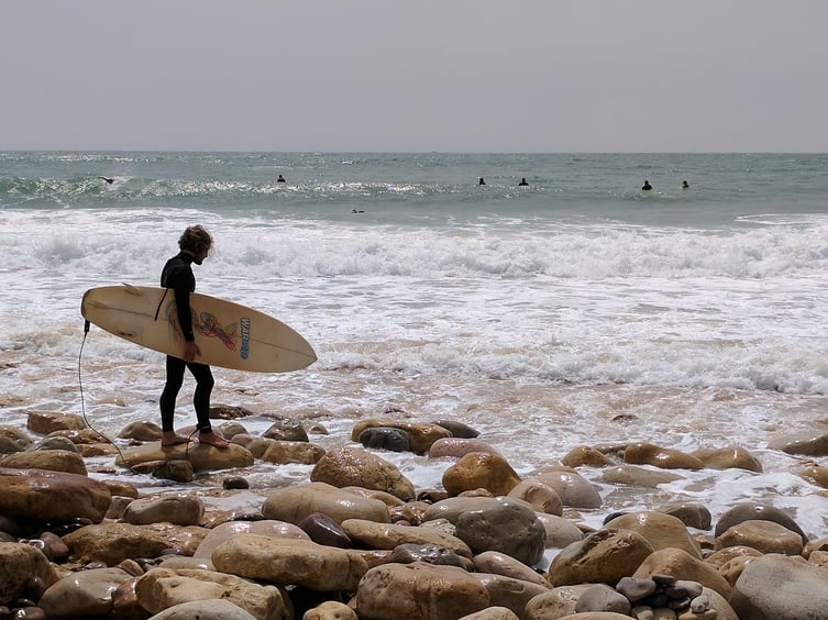 surfing