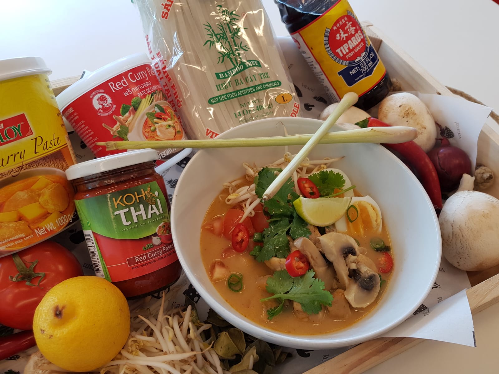 Tom Kha Kai vs Tom Yum Soep (+ recept)